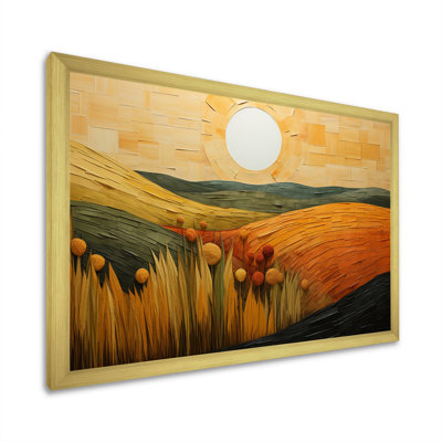 «Countryside Bold», impression géométrique sur toile