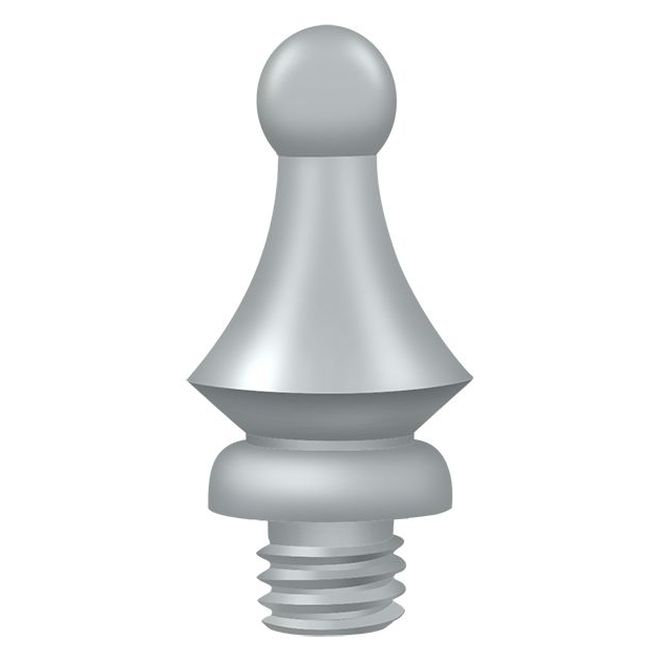 Brass Shutter / Door Accessory, Brushed Chrome