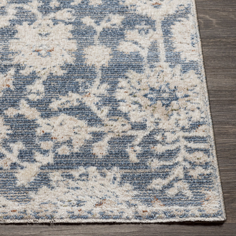 Floral Indoor Rug, Rectangle 2' x 3'