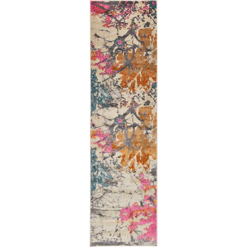 Oriental Indoor Rug, Runner 2'7" x 10'