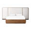 Regan Upholstered Wingback Bed