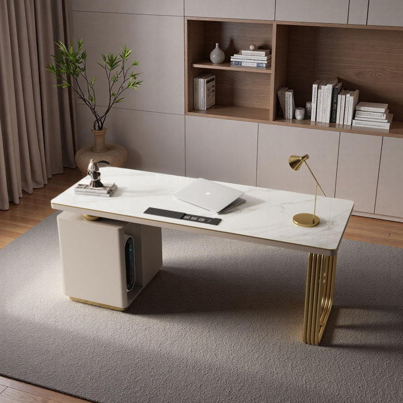 Bureau Rock-Top Modern Luxe, H 29,5 po x l 63 po x P 27,6 po