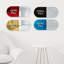 Décoration murale en acrylique Happy Pill