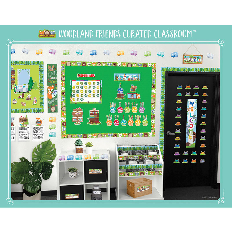 Woodland Friends Curated Classroom Décor Mega Pack