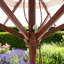 235 cm W X 235 cm D Hexagonal Market Parasol with Pulley Lift