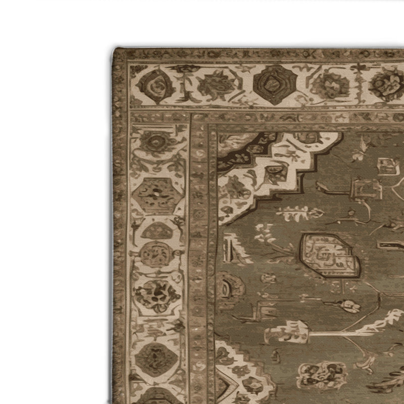 Tapis d'intérieur et d'extérieur Tabriz, Rectangle 4pi x 6 pi