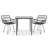 Ballosh Patio Dining Set with Square Table-5222034-5222035