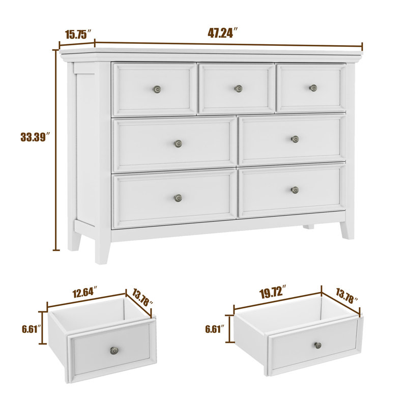 Commode Amesville, Blanc
