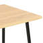 Abrienda Metal Base Writing Desk-434741831-434742202