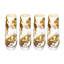 Wild Rose Stemless Flute, Set Of 4