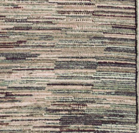 Hand-Knotted High-Quality Gray Area Rug