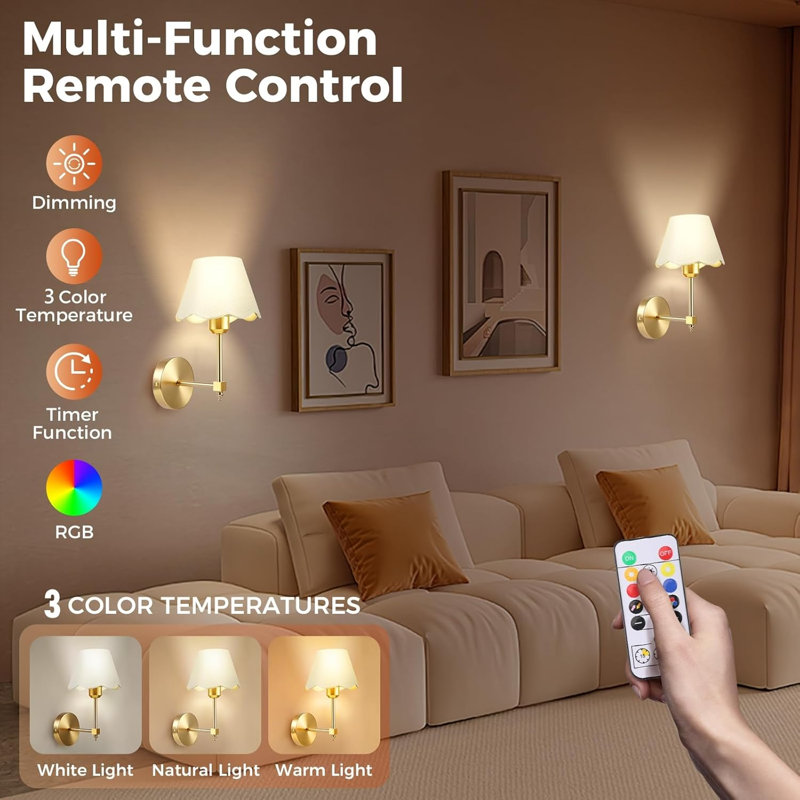 Flush Mounted Sconce