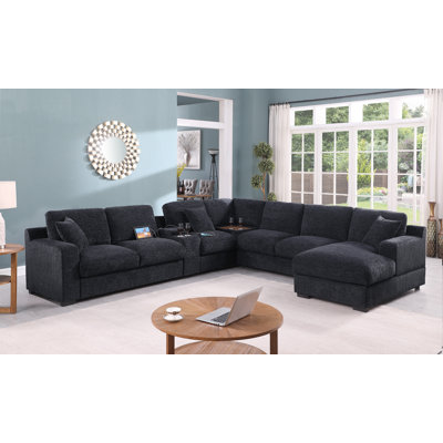 Devendra Upholstered Corner Sectional
