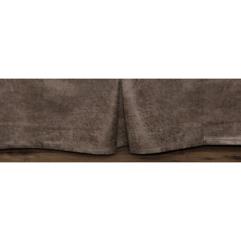 Wooded River Spearhead Dusk - Bedskirt - Cal King, California King
