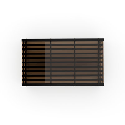 PINSTRIPE DARK COCKTAIL TABLE