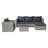 4Pcs Patio Sets