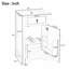 20-Inch Bathroom Vanity with Ceramic Sink-2034928790