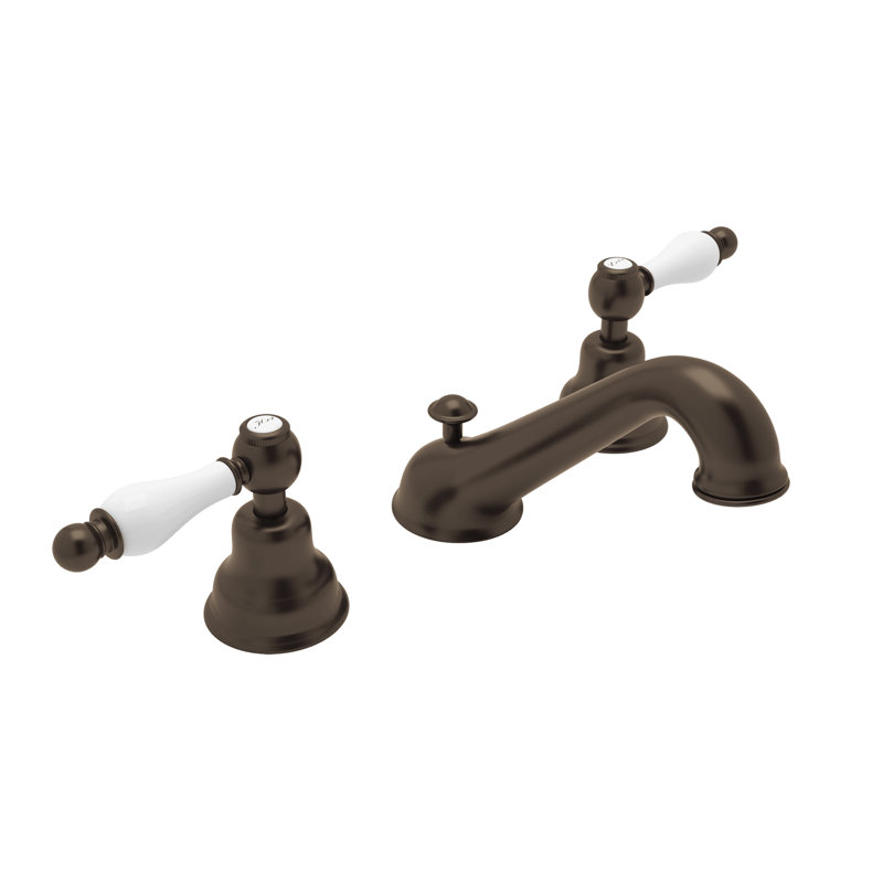 Arcana™ Widespread Bathroom Faucet with Drain Assembly, Tuscan Brass