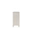 Commode finition perle blanche