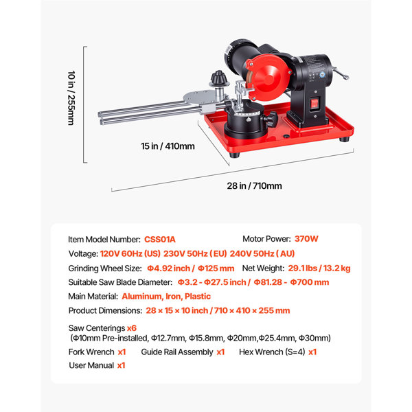 Dimensions du produit