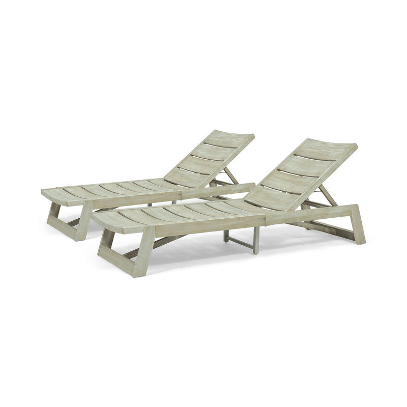 MAKI CHAISE LOUNGE( SET OF 2 ), Gray, 2