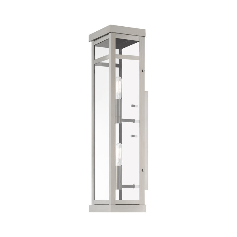 Swann Wall Light, Brushed Nickel