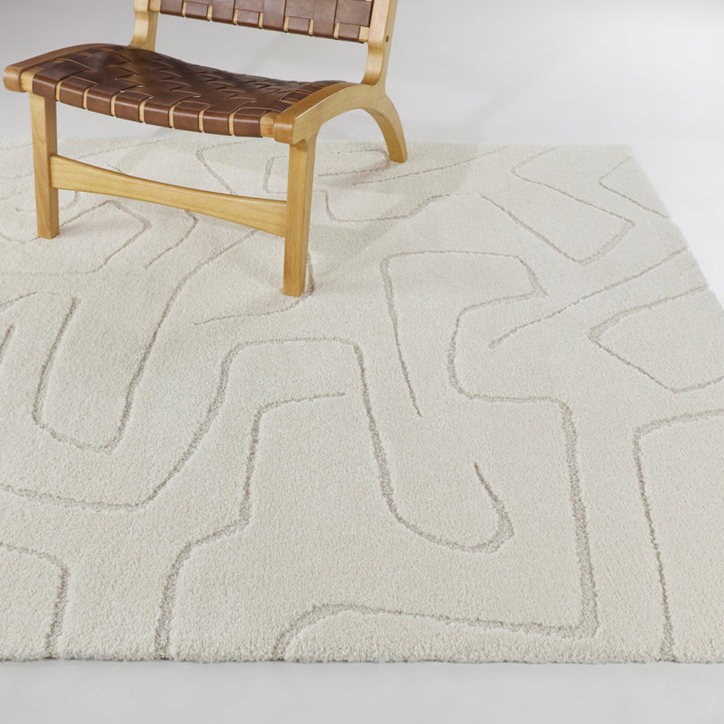 Hynes Abstract Indoor Rug, Rectangle 7'10" x 10'