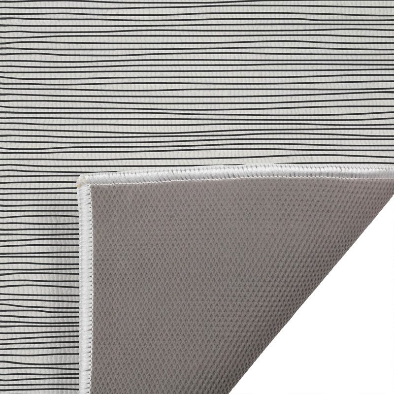 Paillasson Eric, L 21 po x L 34 po, Ivoire/gris anthracite
