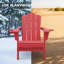 Chaise Adirondack pliante en PEHD Wolak avec porte-gobelet double-586590635