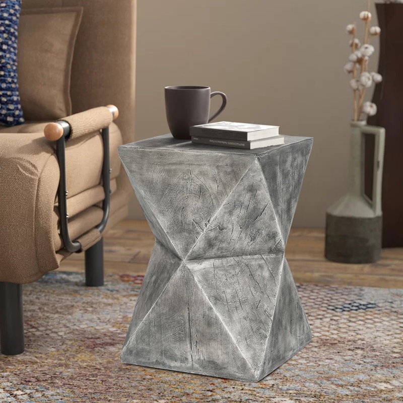 Table d'appoint Orentha, gris