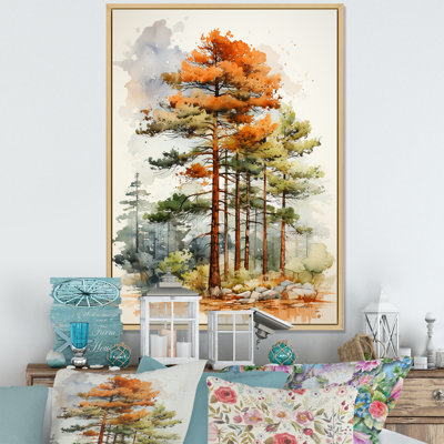 «Pine Tree Majestic Ponderosa II», reproduction sur toile flottante