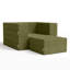 Fauteuil convertible avec lit-repose-pieds et lit simple Shontae-27455749