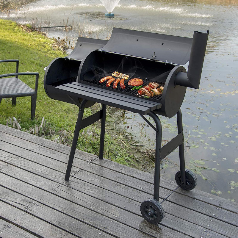 Dakota Fields Aanijah 110cm W Charcoal Grill