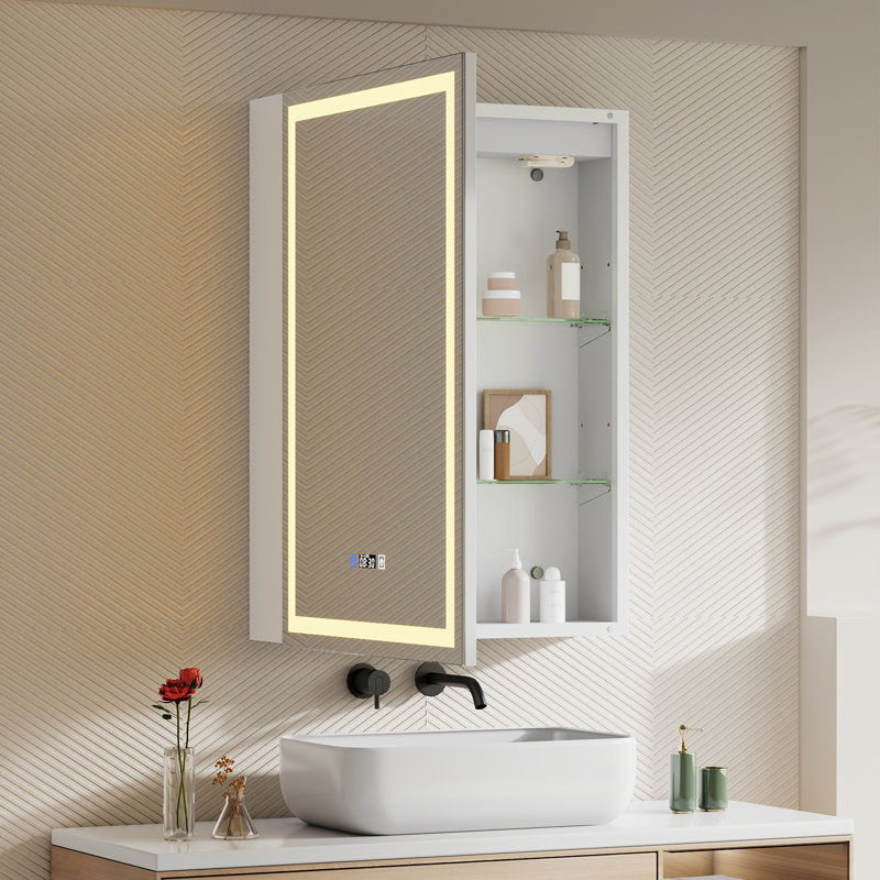 Mirrored Bathroom Cabinets with Mirror