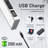 3Color Under cabinet lighting,58LED Touch Screen Control Closet Lights