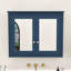 Armoire à pharmacie murale avec miroir et tablettes réglables-1888906622