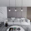 Cadi-Grace 1 - Light Black Single Pendant-1802874279