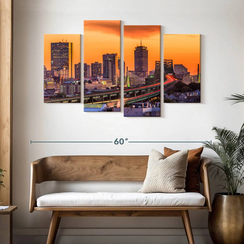 Sirci Boston Sunset Drive, H 32 po x l 52 po