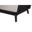 Chaise longue de patio en osier 1 pièce en aluminium avec coussin