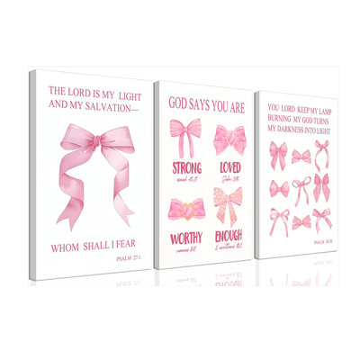 3 Piece Wrapped Canvas Set