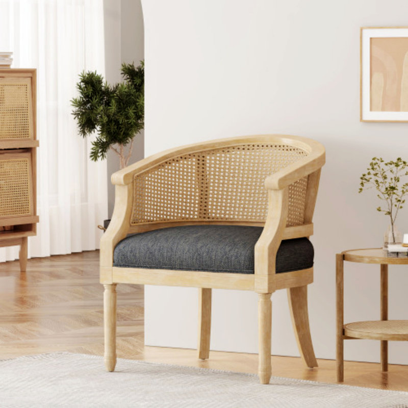 Fauteuil d'appoint Verano, Tissu gris