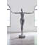 Statue bras tendus, aluminium