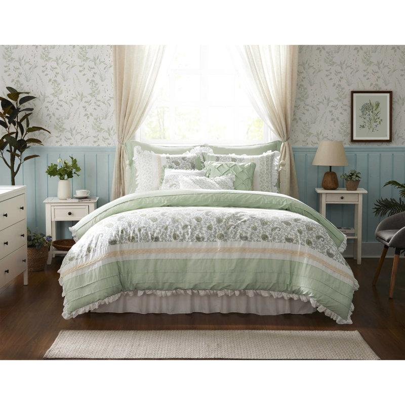 Édredon 9 grands, en coton avec attrait toutes saisons pour grand lit, confortable