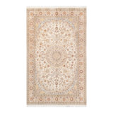Classic One-of-a-Kind 4' 6" X 7' 4" Hand Knotted Area Rug
