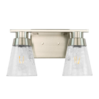 Éclairage pour meuble-lavabo à 2 lumières DEL