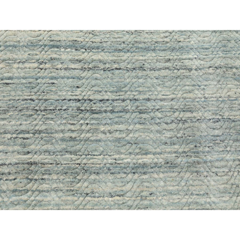 Mikan One-of-a-Kind Round 9'10" X 10'0" New Age Oval Area Rug in