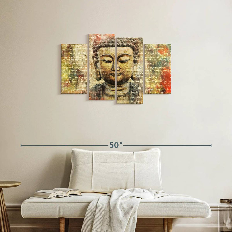 Lumières du Bouddha Adella, H 22 po x l 36 po