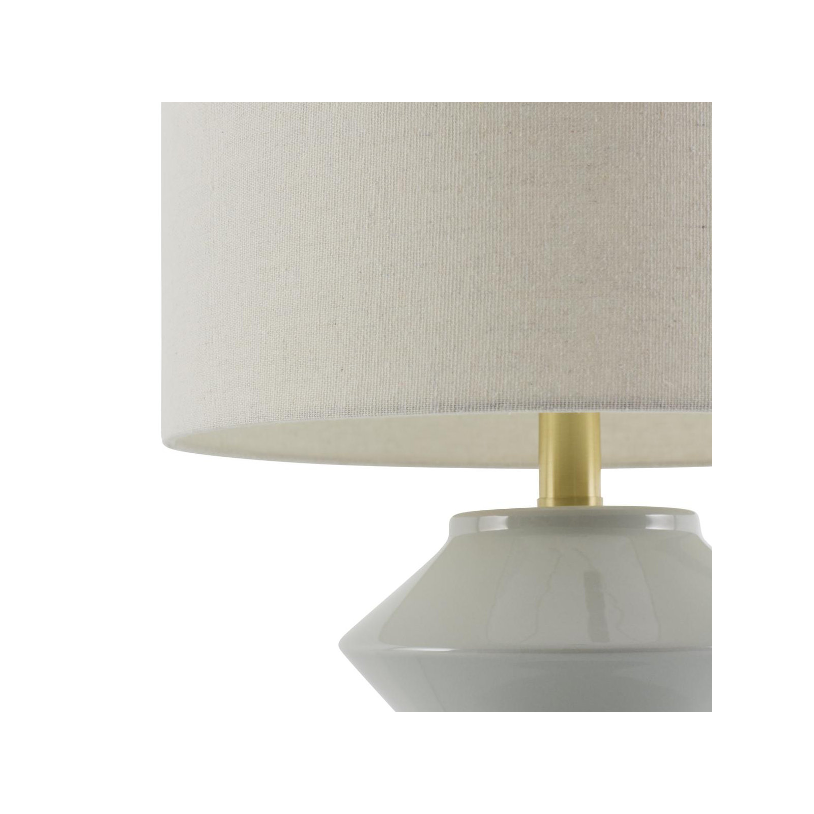 Boyes Ceramic Table Lamp, Gray
