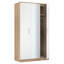 Fully Assembled Contrast 2 Door Wardrobe
