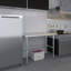 Table de travail en acier inoxydable-50193297
